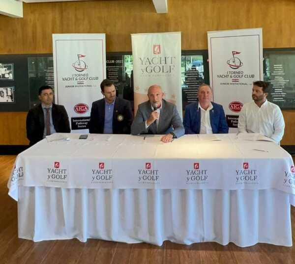 El Yacht lanzó gran competencia junior de golf