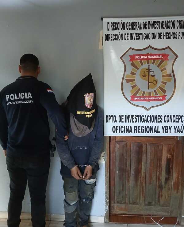 Allanamiento en Yby Yaú: Aprehensión y Evidencias en Caso de Homicidio