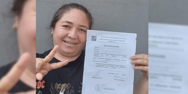 Insólito caso: tras ser denunciada por hacer asado, le llegó “notificación” municipal