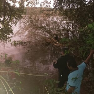 Hallaron un cuerpo en zona de Tres Fronteras que podría ser la hija de la escribana