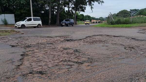 Calles de San Antonio intransitables - Nacionales - ABC Color