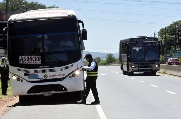 Dinatran levanta controles en las rutas tras llamativas exoneraciones - Política - ABC Color