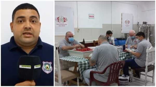 Para montar la fábrica de picante, hubo “100 por ciento de apoyo de directivos de Justicia”