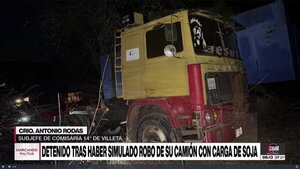 Simuló el robo de la carga de su camión y quedó detenido - Megacadena - Diario Digital