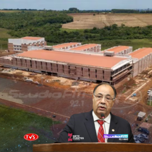 EL SENADOR JUAN AFARA: EL GRAN HOSPITAL DEL SUR NECESITA CELERIDAD EN SU TRÁMITE. - TVS
