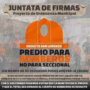 Presentan proyecto que plantea la donación de un predio municipal al cuerpo de Bomberos de Reducto - El Independiente