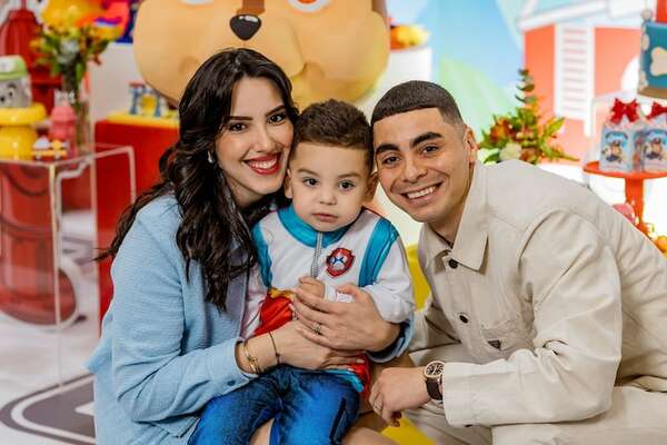 Francesco, el hijo de Miguel Almirón, cumple tres añitos. ¡Te mostramos las postales de su fiestita! - Gente - ABC Color