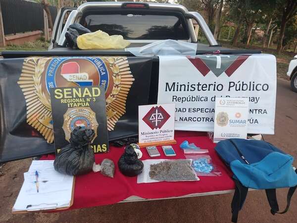 Presunto microtraficante atropelló a un agente de la Senad para huir de inspección de su rodado - Policiales - ABC Color