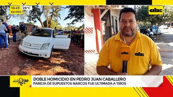 Microtráfico es el trasfondo del doble crimen en Pedro Juan Caballero - ABC Noticias - ABC Color