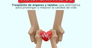 Diario HOY | Día Mundial de los Pacientes Trasplantados: hay 256 personas en lista de espera