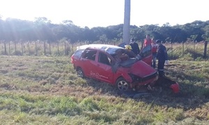 Trágico accidente rutero en la Ruta PY 08 deja una víctima fatal y un herido grave - OviedoPress