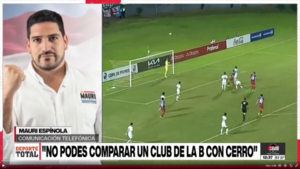 Mauri Espínola dijo “no podes comparar a Cerro con un equipo de la B" - Megacadena - Diario Digital