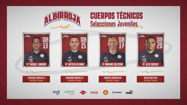 Presentan a los entrenadores de las Juveniles de la Albirroja