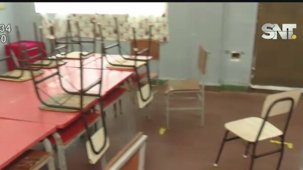 Volvieron a robar a un colegio en Villa Elisa - SNT