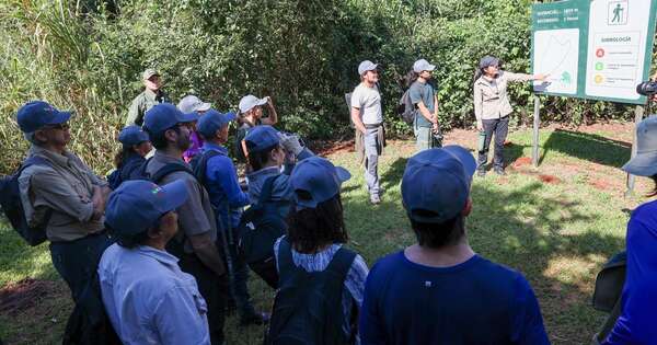 La Nación / Ambientalistas de 25 países visitaron la Reserva Natural Itabo de Itaipú