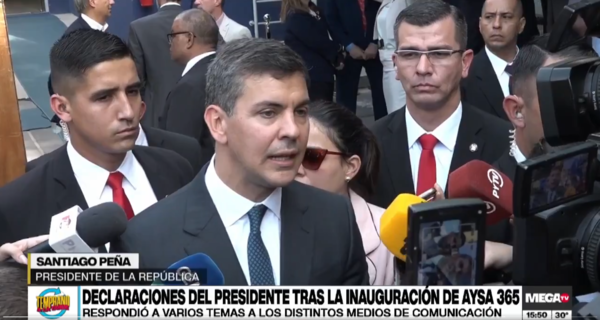 Santiago Peña ratificó que no aceptarán chantaje de transportistas - Megacadena - Diario Digital