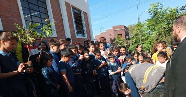 La Nación / “Junio Verde” activa plan de reforestación en instituciones educativas de Guairá