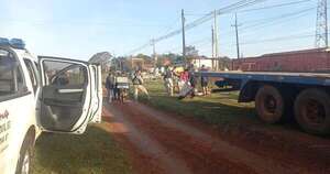 Diario HOY | Liberan franja de dominio ocupada por maquinarias en Minga Guazú