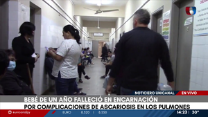 Encarnación: Bebé falleció a consecuencia de tener gusanos en los pulmones - Unicanal