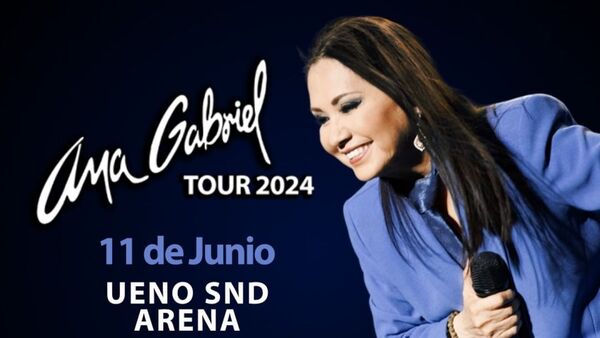 Cada vez falta menos para el show de Ana Gabriel