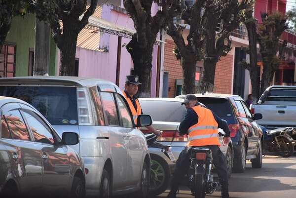 San Juan Nepomuceno: agentes de tránsito no están autorizados a aplicar multas a infractores - Nacionales - ABC Color