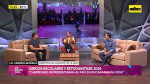 Juegos Escolares y Estudiantiles 2024: la SND abrió oficialmente el periodo de inscripciones - Ensiestados - ABC Color