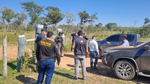 Detienen a dos sospechosos por robo de ganado en estancia del expresidente Wasmosy