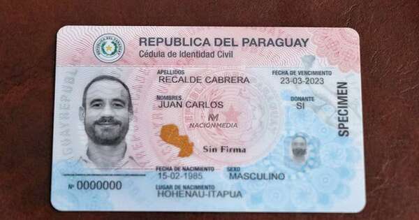 Diario HOY | Nuevas cédulas de identidad se imprimen con la constancia de ser donante