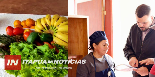 EL CONCEJAL DPTAL. DENNIS FRAULOB VERIFICA PROVISIÓN DE ALMUERZO ESCOLAR EN INSTITUCIONES DE ITAPÚA - Itapúa Noticias