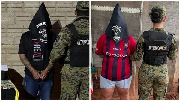 Itauguá: tras allanamientos fueron detenidos dos presuntos microtraficantes - Policiales - ABC Color