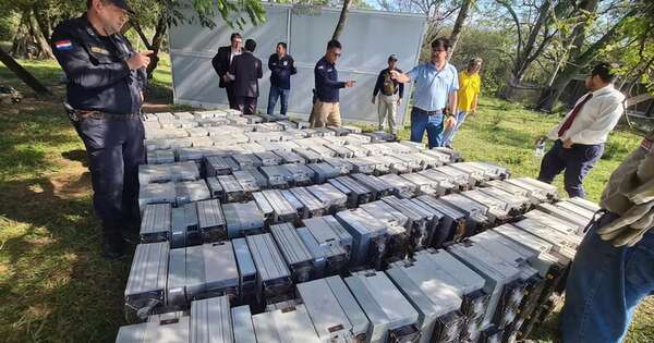 La Nación / Ande interviene granja ilegal de criptominería