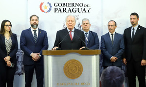 Presidente Peña refuerza acuerdos de seguridad en bilateral con Brasil