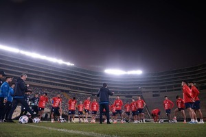 La Albirroja tiene hoy su primera prueba de fuego antes de la Copa América - trece