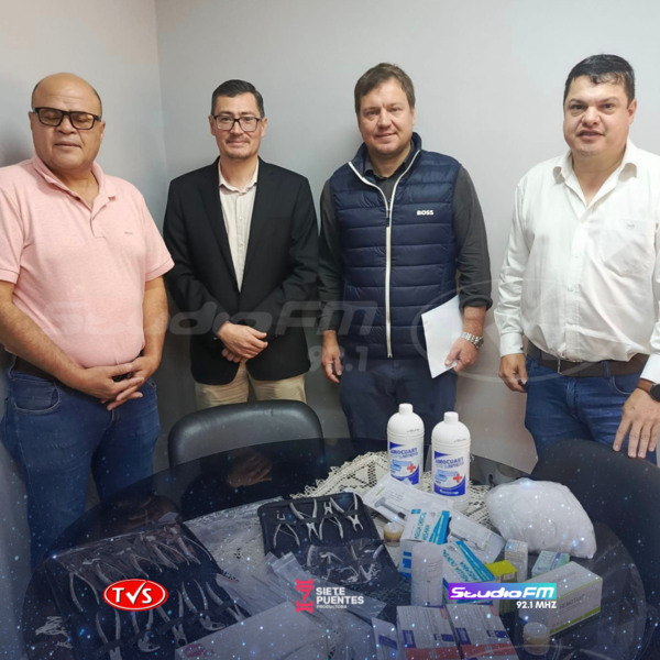 NUEVOS INSUMOS ODONTOLÓGICOS BENEFICIARÁN A LOS NIÑOS DE HOHENAU - TVS