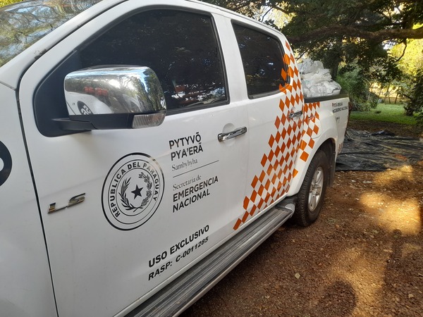 Secretaria de Emergencia Nacional asiste a familias tras temporal en Cambyretá