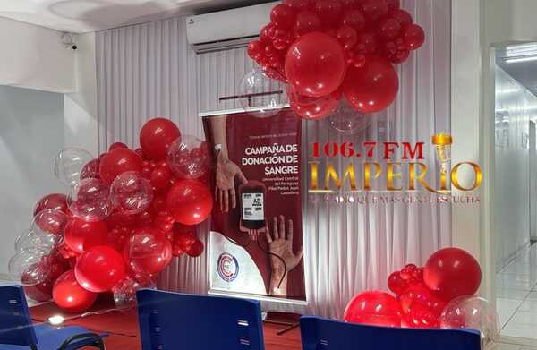 Inició la campaña de donación de sangre promovida por la UCP
