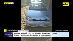 Estacionamiento inseguro en IPS: robaron el auto de una funcionaria - ABC Noticias - ABC Color