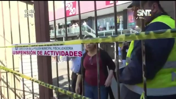 Cierran la Galería Bonanza en el Mercado 4 - SNT