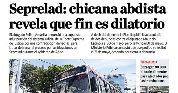La Nación / LN PM: edición del 7 de junio