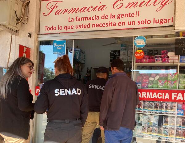 SENAD interviene farmacia por venta ilegal de medicamentos - ADN Digital