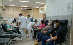 Servicios hospitalarios del IPS copados por cuadros respiratorios