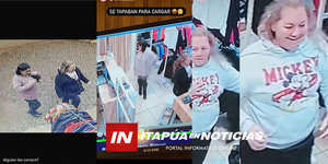 BUSCAN A “DESCUIDISTAS” QUE HURTARON EN COMERCIO DE ENCARNACIÓN - Itapúa Noticias