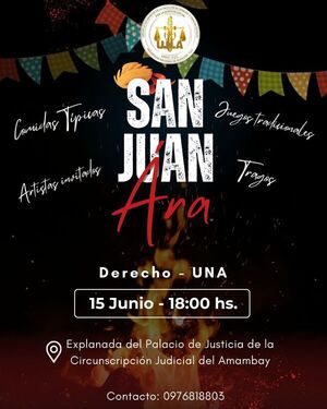 Se viene el "San Juan Ára" de Derecho - UNA - Radio Imperio 106.7 FM