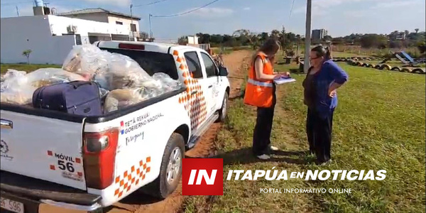 SEN ENTREGÓ KITS DE VÍVERES A 500 FAMILIAS DE CAMBYRETÁ - Itapúa Noticias