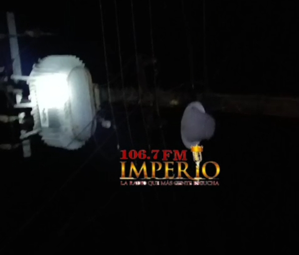 Disparan contra transformador de la ANDE en General Genes y vecinos quedan sin luz - Radio Imperio 106.7 FM