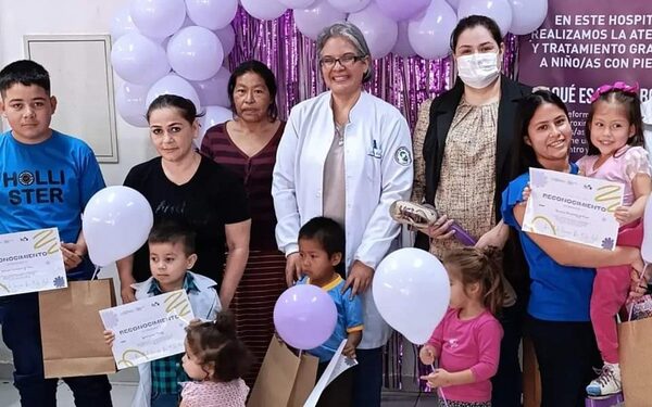 Exitosas tres altas del tratamiento de Pie Bot en el Hospital Regional de Ciudad del Este – Diario TNPRESS