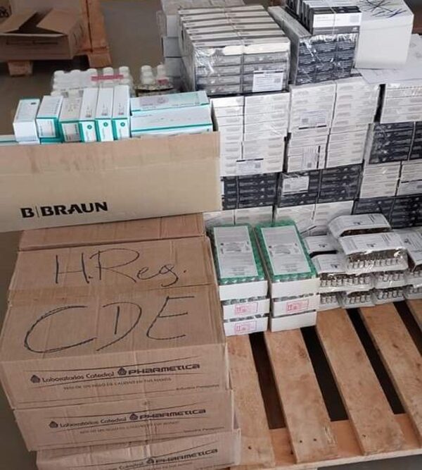 Continúa distribución de medicamentos para el Hospital Regional de CDE – Diario TNPRESS