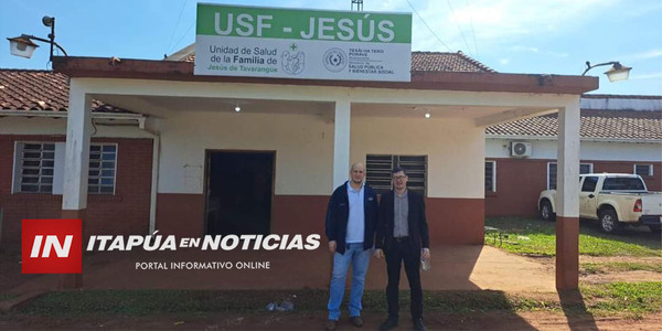 DIRECTOR DE LA VII REGIÓN SANITARIA VISITÓ ESTABLECIMIENTOS DE SALUD EN JESÚS - Itapúa Noticias