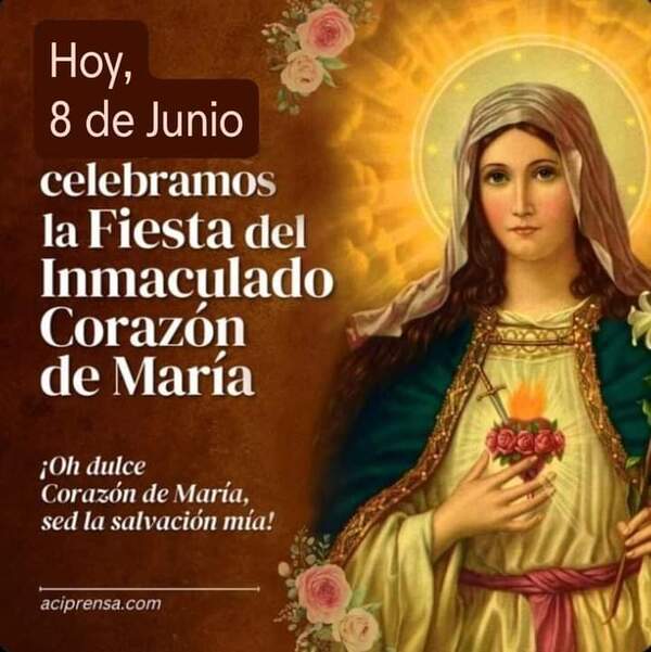 Fiesta del Inmaculado Corazón de la Virgen María - Radio Imperio 106.7 FM