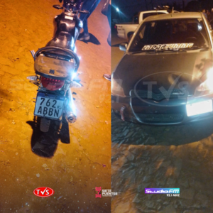 BARRIO SANTO DOMINGO: MOTOCICLISTA HERIDO EN ACCIDENTE DE TRÁNSITO - TVS